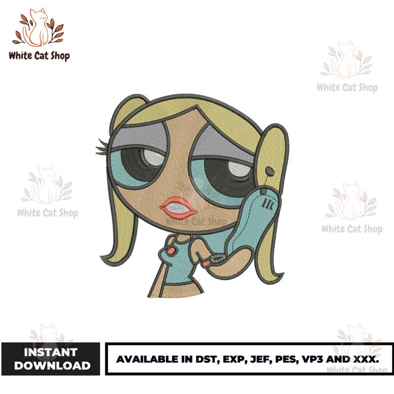 Anime Embroidery Design - Embroidery Market 938.png