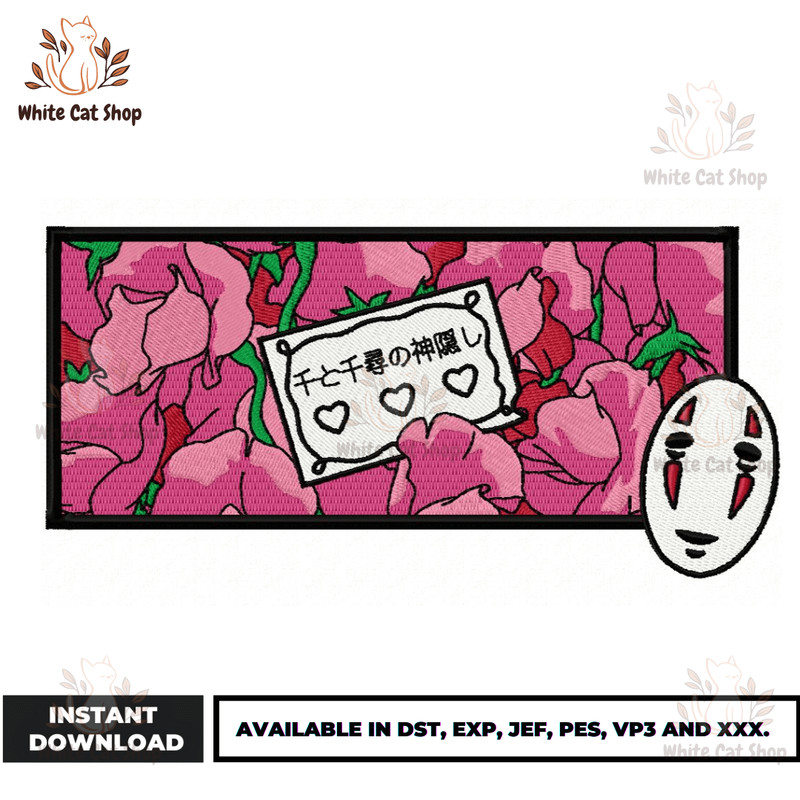 New Chihiro Design - Miyazaki - Emb File - Embroidery Market.png