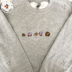 halloween embroidery shirts, halloween pumpkin character embroidery shirts, cartoon character embroidery craft shirt, ha