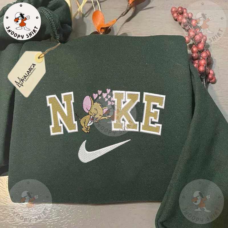 NIKE x Jerry And Tom Embroidered Sweatshirt, Inspired Brand Embroidered Sweatshirt, Brand Embroidered Hoodie 1.jpg