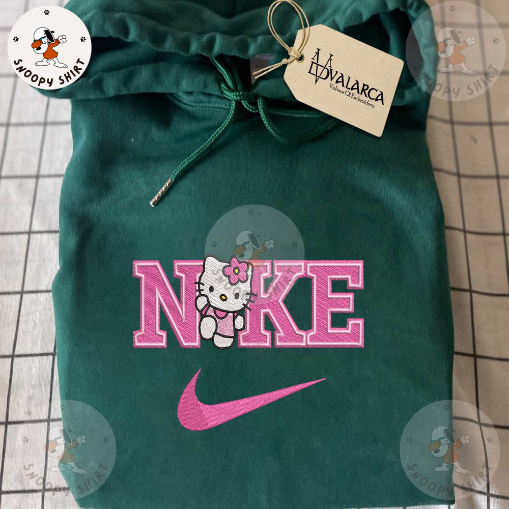 NIKE x Kawaii Kitty Cartoon Embroidered Sweatshirt, Brand Character Cartoon Embroidered Sweatshirt, Custom Cartoon Embro 1.jpg