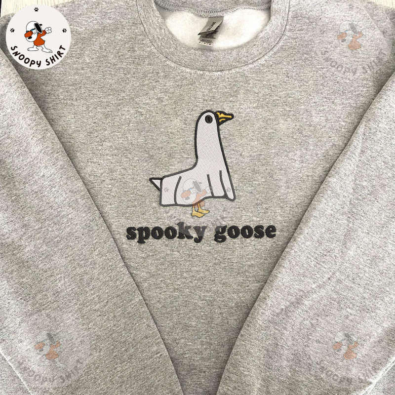 Spooky Goose Embroidery Machine Design, Halloween Silly Goose Embroidery Design, Funny Animal Embroidery File 1.jpg