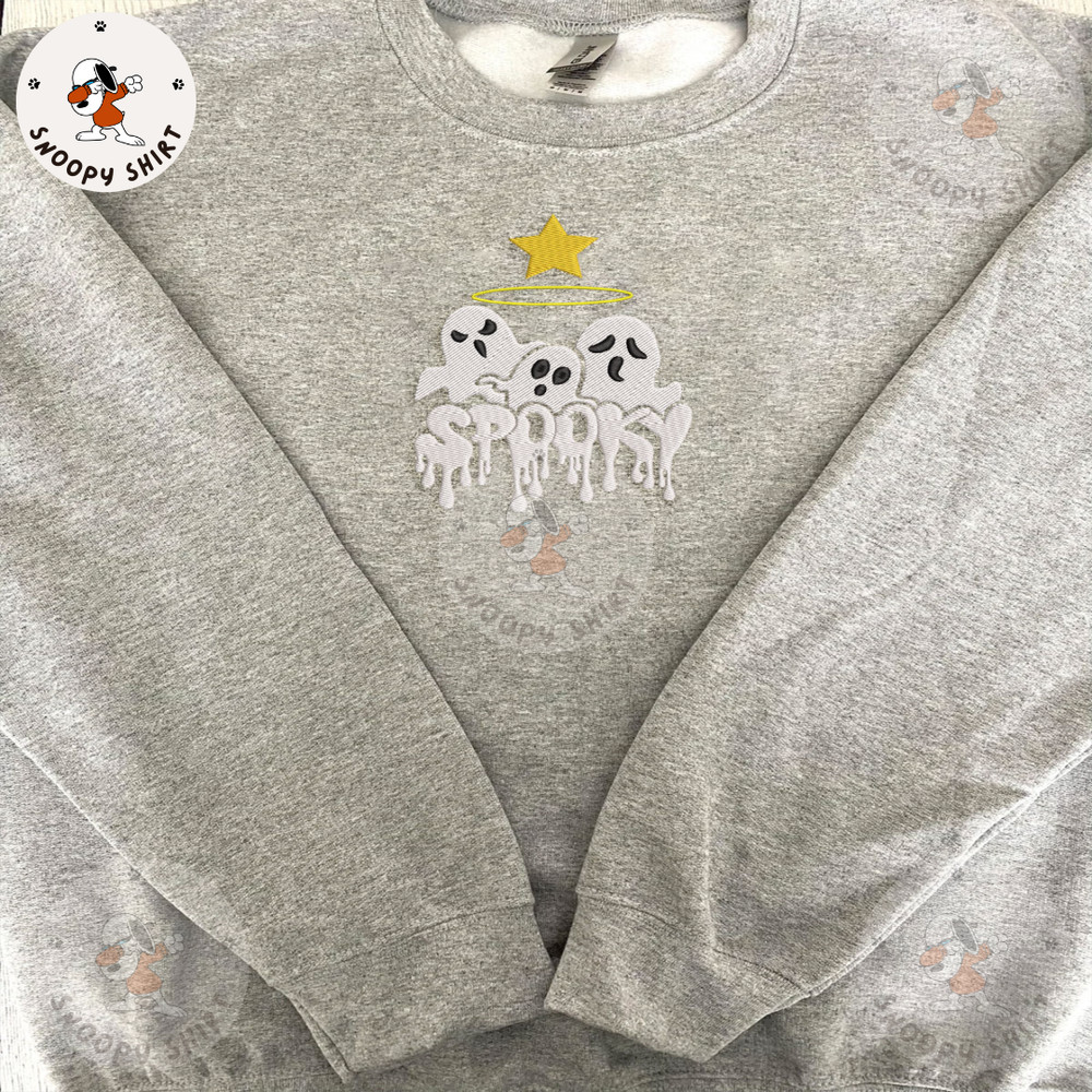 Spooky Halloween Embroidery File, Spooky Vibes Embroidery Design, Stay Spooky Embroidery Machine Design 1.jpg