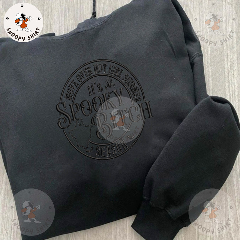 Spooky Halloween Embroidery Machine File, Spooky Bitch Embroidery Design, Hello Spooky Embroidery Design 1.jpg