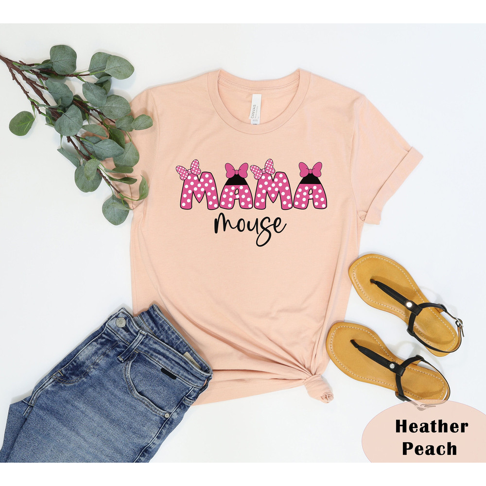 Mama Mouse Shirt, Disney Trip Shirt,Disney Women Tees, Magical Mom Shirt, Gift for Mom, Mickey 2023 Shirt, Family Squad Shirt.jpg