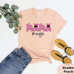 mama mouse shirt, disney trip shirt,disney women tees, magical mom shirt, gift for mom, mickey 2023 shirt, family squad