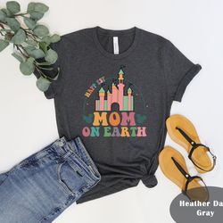 Mama On Earth Shirt, Happiest Kid On Earth Shirt, Matching Mama and Kid Shirts, Family Trip Shirts, Disney Vacation Worl