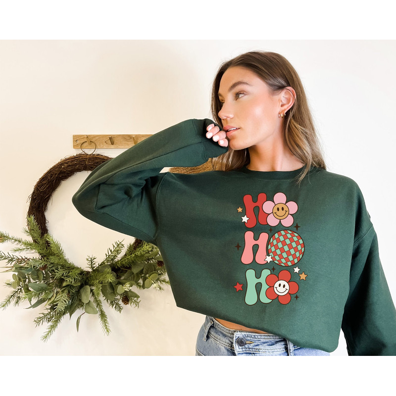 Christmas Sweatshirt, Womens Christmas Sweatshirt, Retro Christmas Sweater, Holiday Sweaters for Women 4.jpg