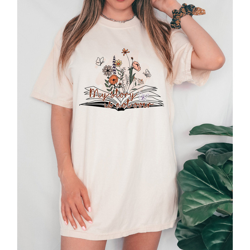 Comfort Colors Shirt One Day at a Time Mental Health Shirt Be kind Womens Tee Feelings Tee Emotions Shirt Love yourself Shirt.jpg