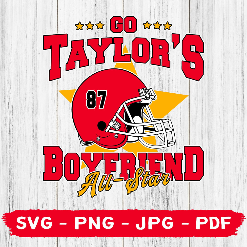 Go Taylor's Boyfriend PNG, Digital Download Image File, Sublimation Football, Digital Download, Image File Version.jpg