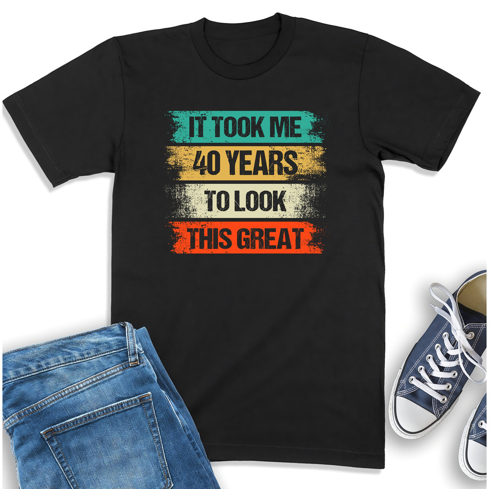 40th Birthday Shirt, Retro 40th Birthday, 40th Birthday Gift For Women, Funny Birthday Shirt, Forty T-Shirt For Men, Vintage 1983 Sweatshirt.jpg