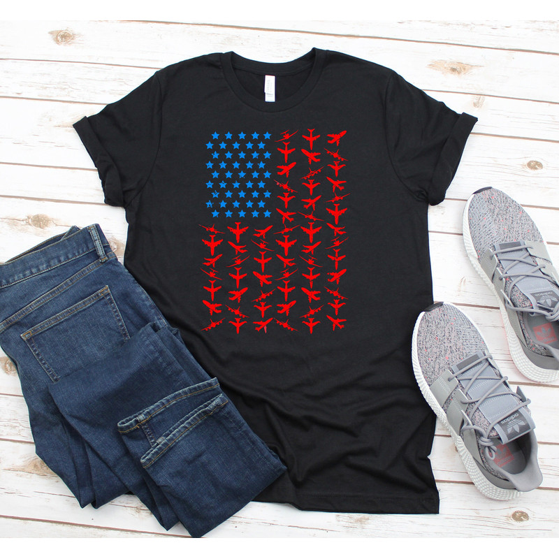 Aviation Shirt, Funny Pilot Shirt, Vintage American Flag Aviation T-Shirt, Gift For Airplane Lover, Pilot Gift Men, Flying Women Sweatshirt.jpg