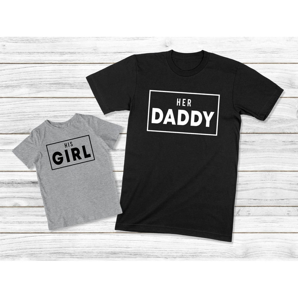 Daddy And Daughter Shirt, Matching Father And Daughter Shirt, Daddy And Me Shirt, Gift For Dad And Kid, Dad And Me Tee, Daddy And Baby Shirt.jpg