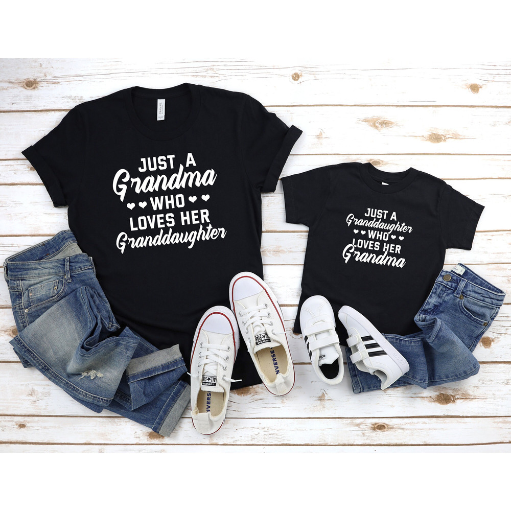 Grandma And Me Shirt, Matching Grandma And Granddaughter Shirts, Granddaughter Shirt, Gift For Grandma, Grandma Baby Shirt, Grandma Gift 1.jpg