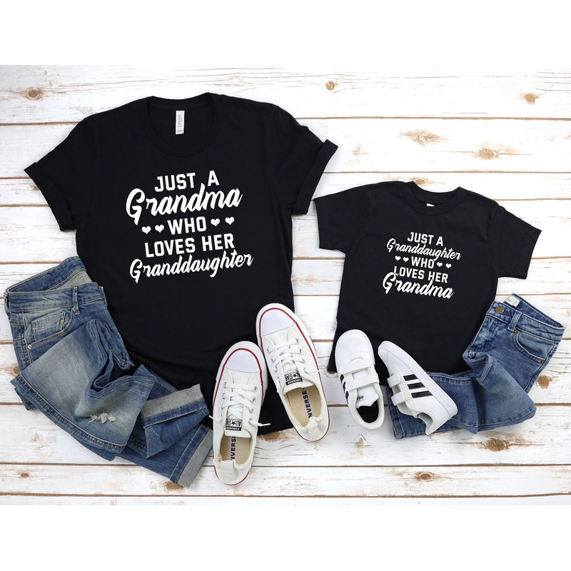 Grandma And Me Shirt, Matching Grandma And Granddaughter Shirts, Granddaughter Shirt, Gift For Grandma, Grandma Baby Shirt, Grandma Gift.jpg