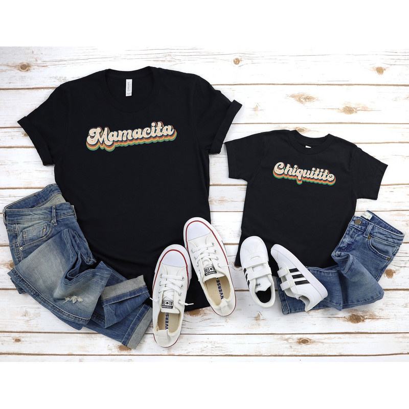 Mommy And Son Shirts, Mamacita Chiquitito Shirts, Mommy And Me Shirt, Mama And Mini Tee, Matching Family T-Shirts, Mother and Son Shirts 1.jpg