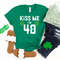 St. Patrick's Day Birthday Shirt, Kiss Me I'm 40, Irish Shirt For Women, Shamrock Shirt For Men, Forty Birthday Outfit, St Paddy Bday.jpg