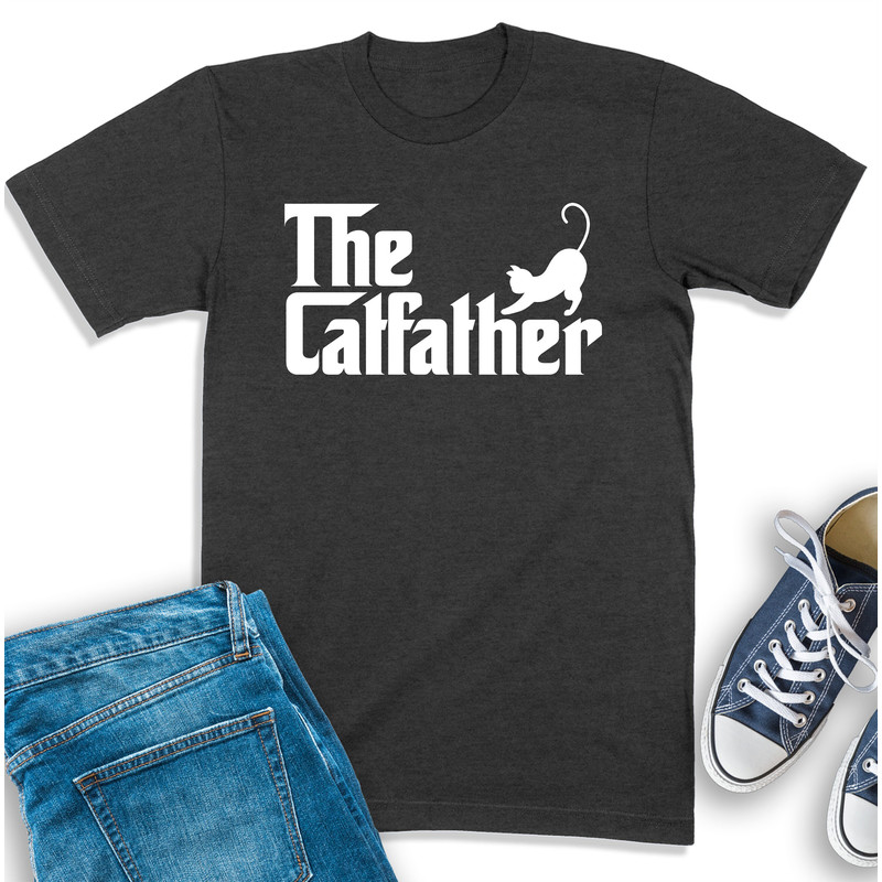 The Catfather Shirt, Cat Owner Shirt, Gift For Cat Lover, Cat Dad Sweatshirt, Funny Daddy Shirt For Pet Owner, Best Cat Dad Shirt.jpg