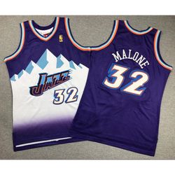 Youth Utah Jazz Karl Malone Purple Jersey