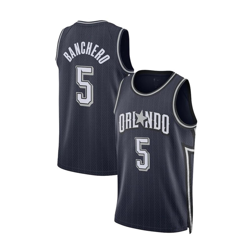 Orlando Magic Paolo Banchero Nike Navy 2023-24 Swingman Jersey - City Edition_副本.jpg