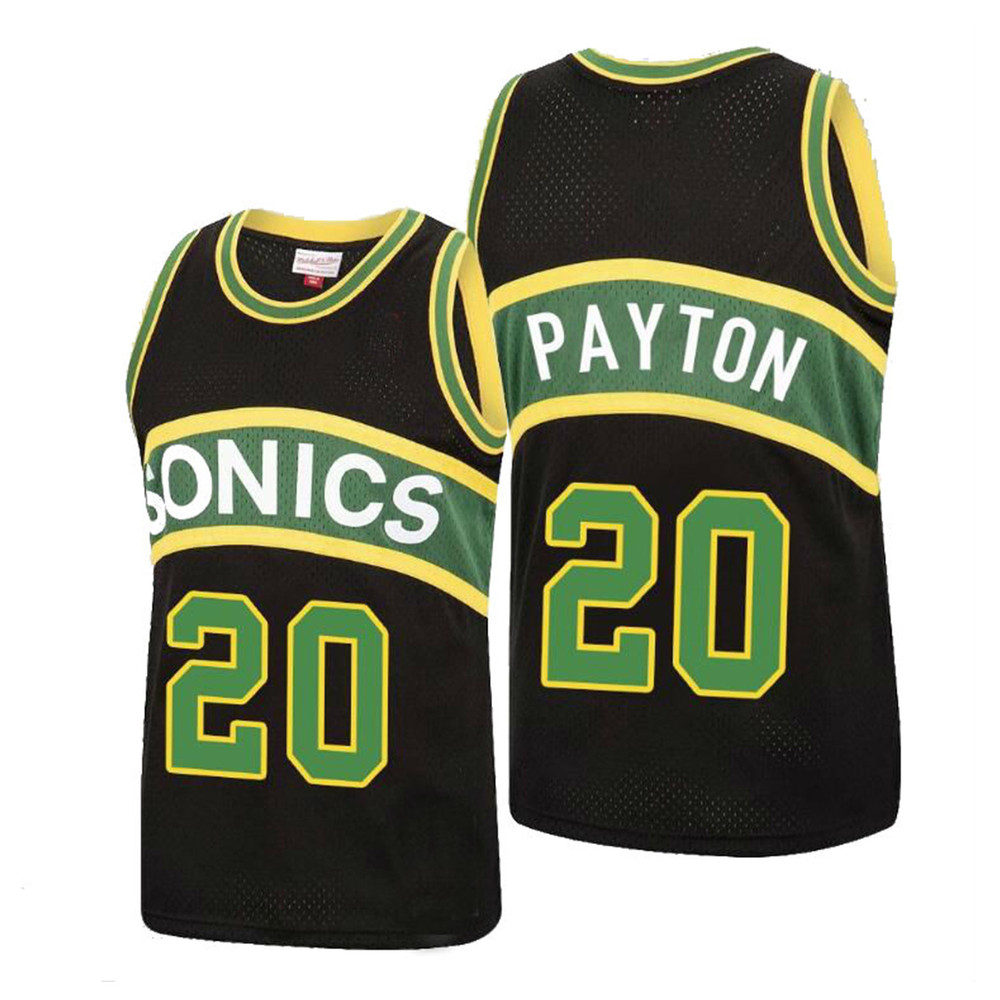 Mens Seattle SuperSonics Gary Payton Black 1994-95 Hardwood Classics Jersey.jpg