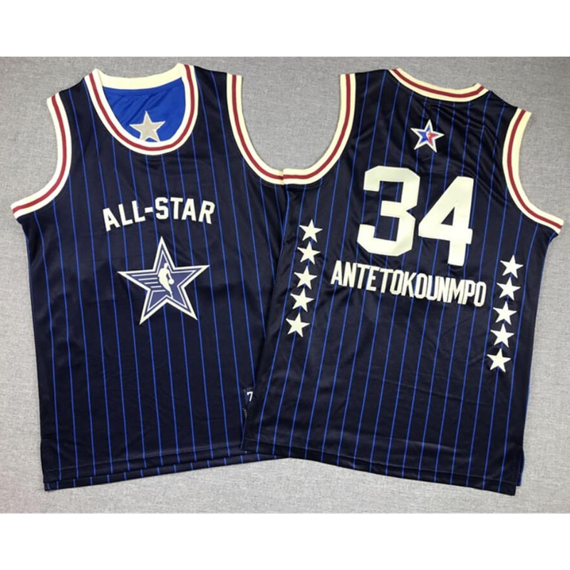 Youth Giannis Antetokounmpo 2024 ALL-STAR Navy Jersey_副本.jpg