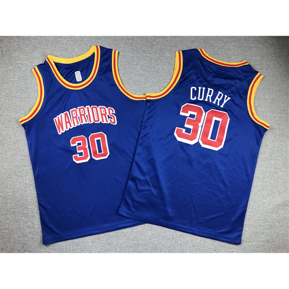 Youth Golden State Warriors Stephen Curry 2022-23 Classic Edition Jersey_副本_副本.jpg