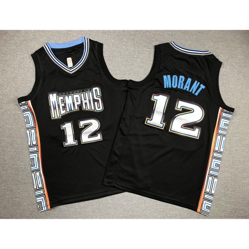 Youth Memphis Grizzlies Ja Morant 2022-23 City Edition Jersey_副本_副本.jpg
