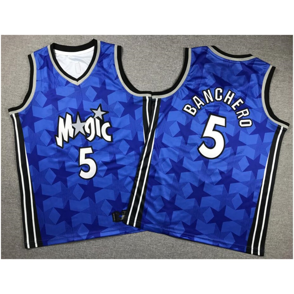 Youth Orlando Magic Paolo Banchero Blue 2023-24 Classic Edition Jersey_副本_副本.jpg