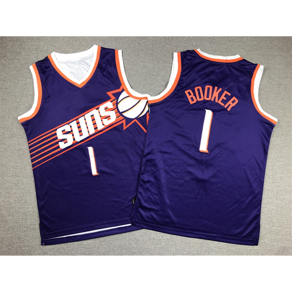 Youth Phoenix Suns Devin Booker Purple 2023-24 Icon Edition Jersey_副本_副本.jpg