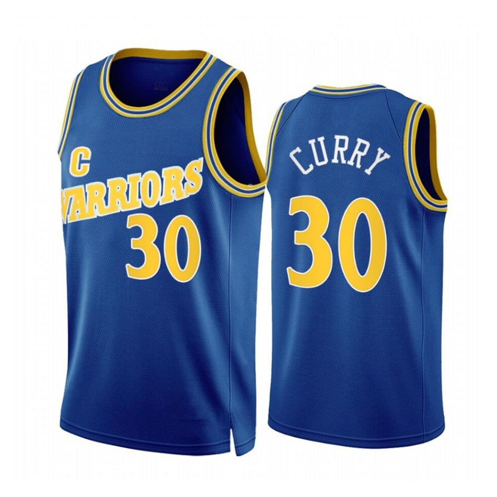 Golden State Warriors Stephen Curry Royal Classic Edition Jersey.jpg