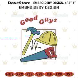 good guys embroidery design file, good guys child's play chucky embroidery design file