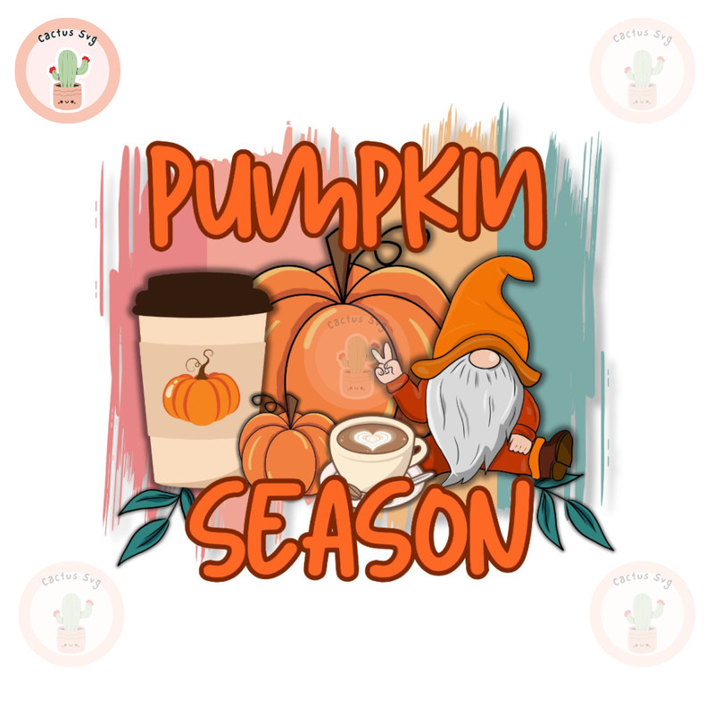Pumpkin Season PNG Sublimation Digital Design Download DTF Print.jpg