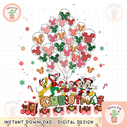christmas mouse and friends png , merry christmas png, christmas squad png, design 15