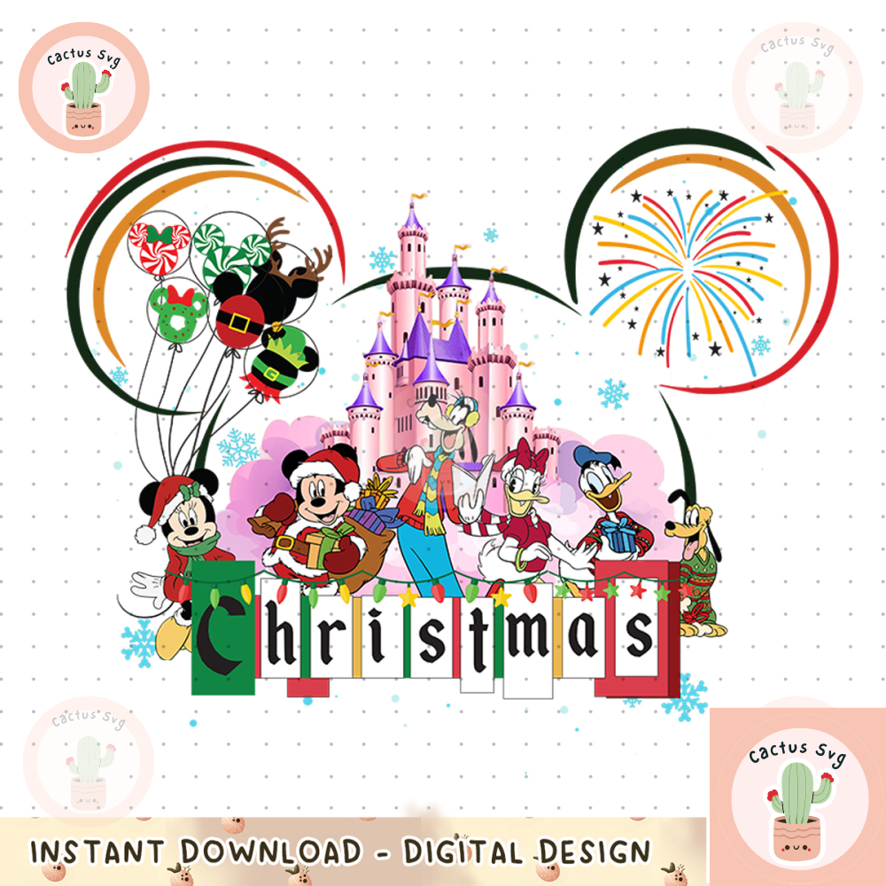 Christmas Mouse And Friends PNG , Merry Christmas Png, Christmas Mickey Png, Christmas Squad Png, Cartoon Movie Png, Chr 57.png