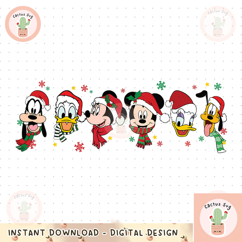 Christmas Mouse And Friends PNG , Merry Christmas Png, Mickey Png, Christmas Squad Png, Cartoon Movie Png, Christmas. di 19.png