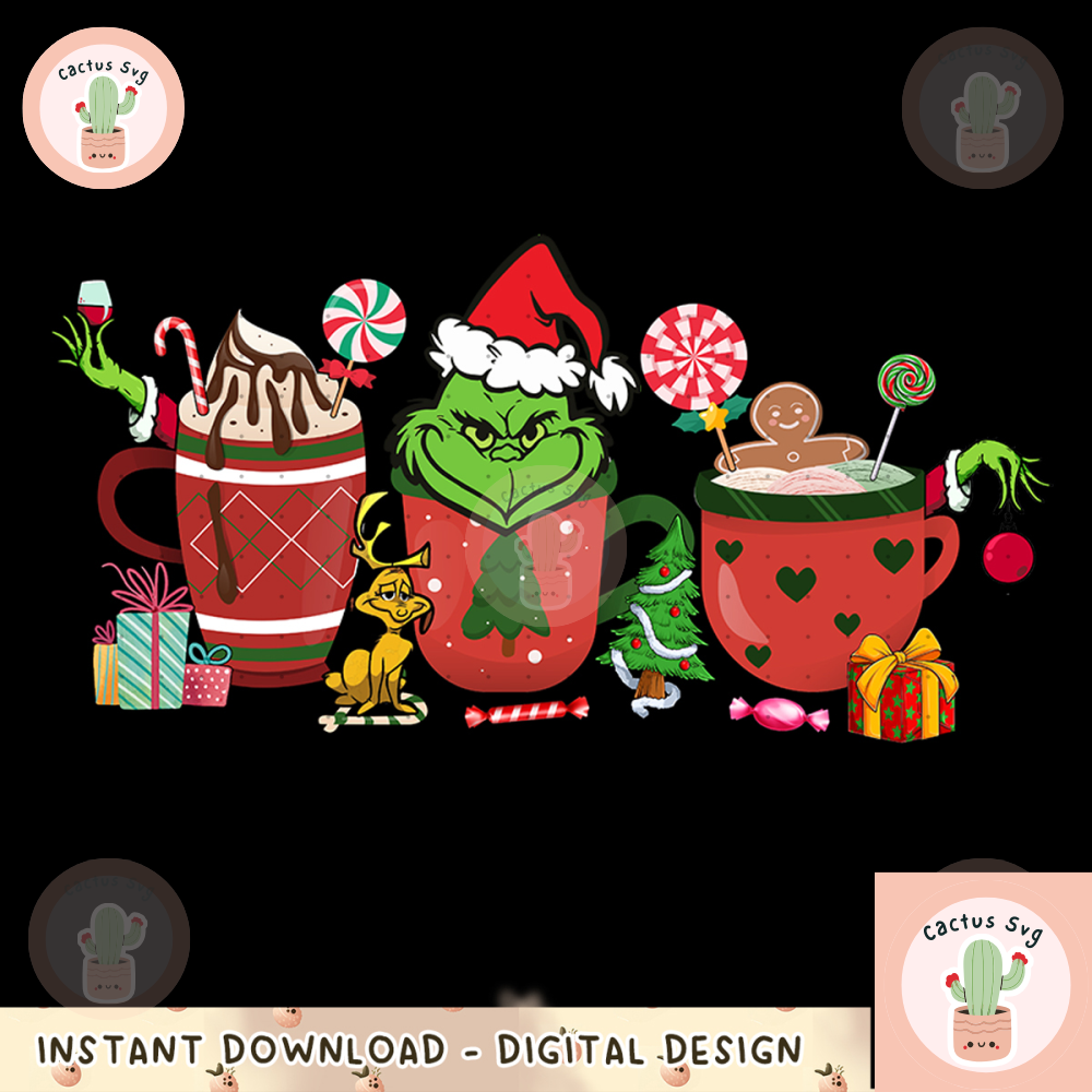 Christmas png, Retro PNG, Christmas Movie PNG, grinch christmas, disney, Santa Clause, Retro Christmas 20 copy.png
