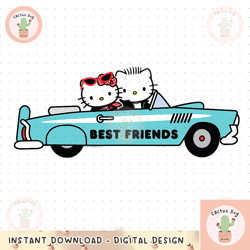 hello kitty and dear daniel car friends png download file