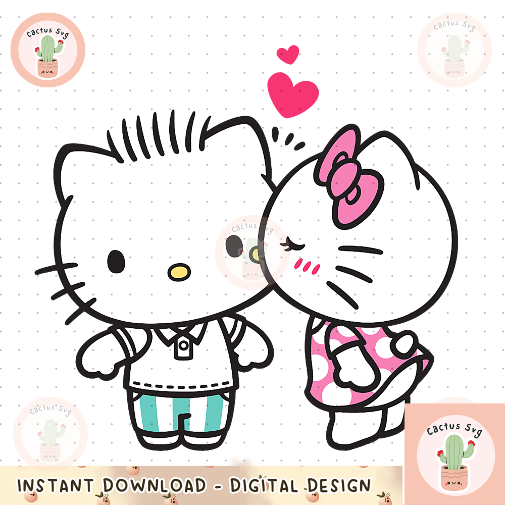 Hello Kitty and Dear Daniel Valentine Tee Shirt copy.jpg