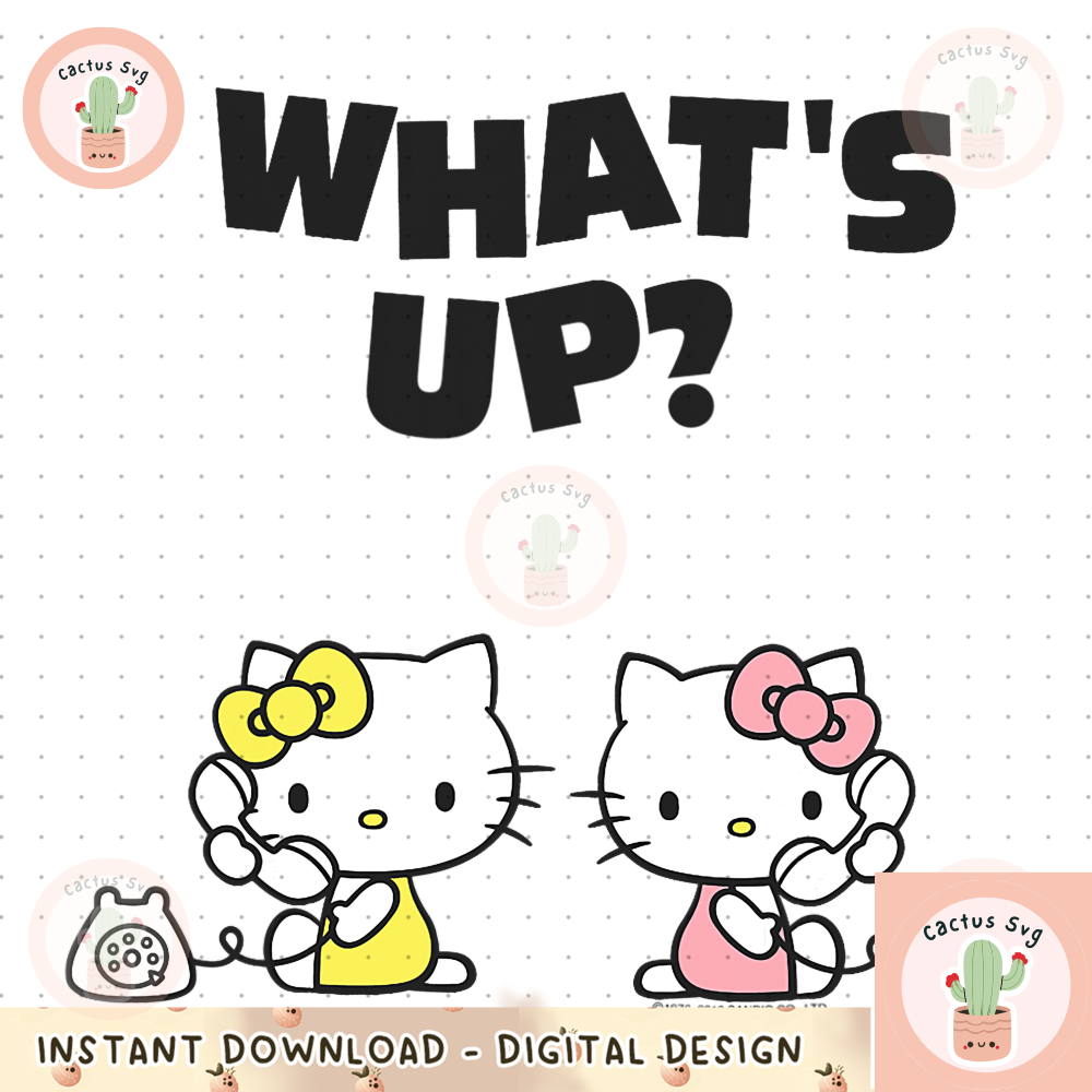 Hello Kitty and Mimmy What_s Up Tee Shirt copy.jpg