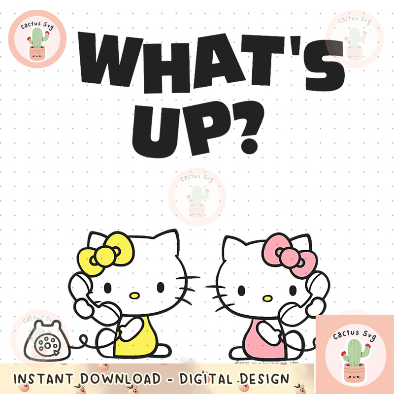 Hello Kitty and Mimmy What_s Up Tee Shirt copy.jpg