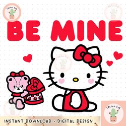 hello kitty be mine chocolates valentine s png download file