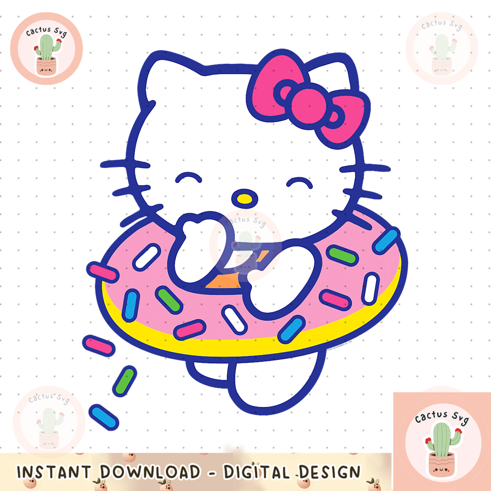 Hello Kitty Donut Sprinkles Floaty Summer Swimming PNG Download copy.jpg