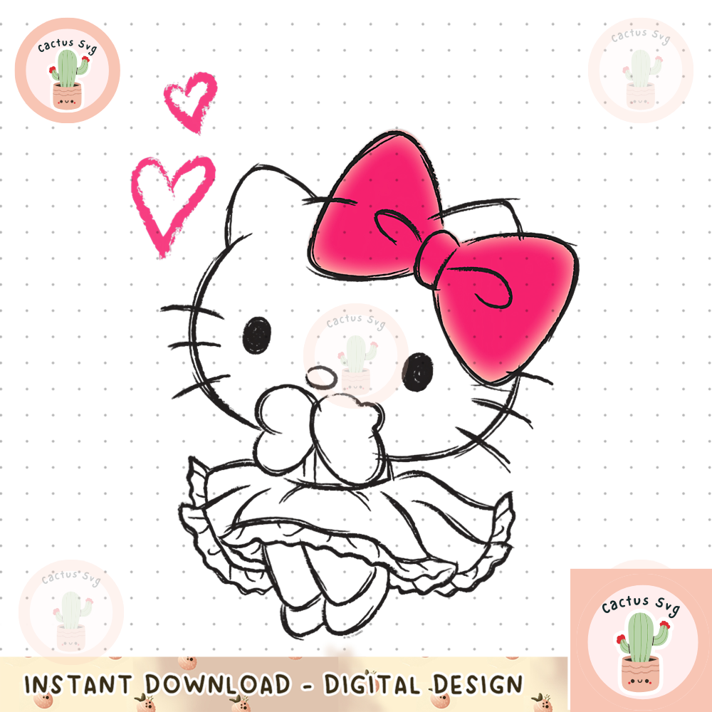 Hello Kitty Girly Hearts Tee Shirt copy.jpg