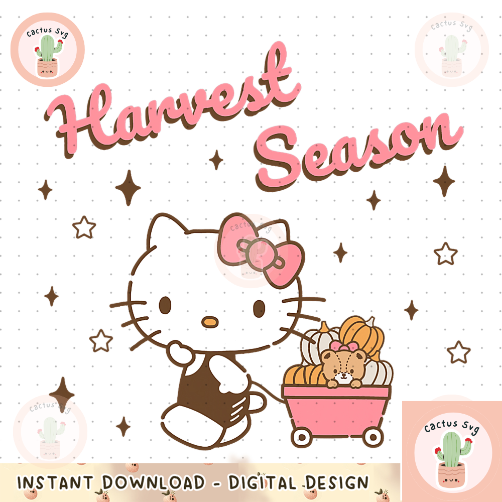 Hello Kitty Harvest Season Pumpkin Wagon PNG Download copy.jpg