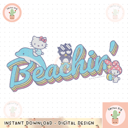 hello kitty my melody badtz maru beaching summer vibes png downloadhello kitty my melody badtz maru beaching summer