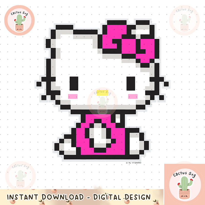 Hello Kitty Official Pixel Tee Shirt copy.jpg