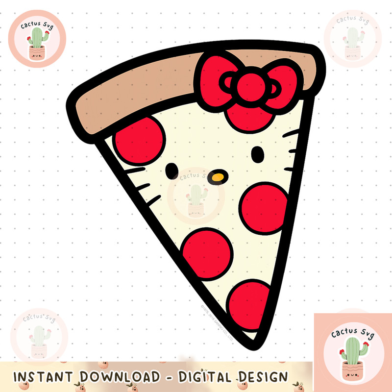 Hello Kitty Pizza Slice Tee Shirt copy.jpg