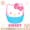 Hello Kitty Sweet Cupcake png, digital download, instant.png