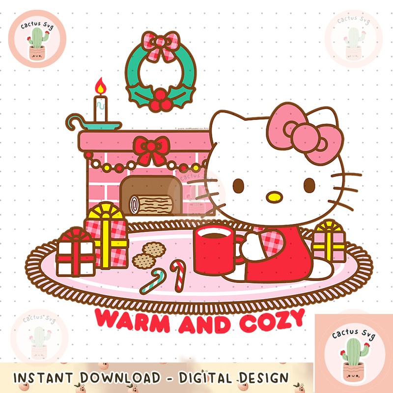 Hello Kitty Warm And Cozy Christmas png, digital download, instant.pngHello Kitty Warm And Cozy Christmas png, digital d.png